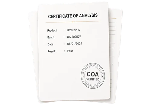 Certificate of Analysis
